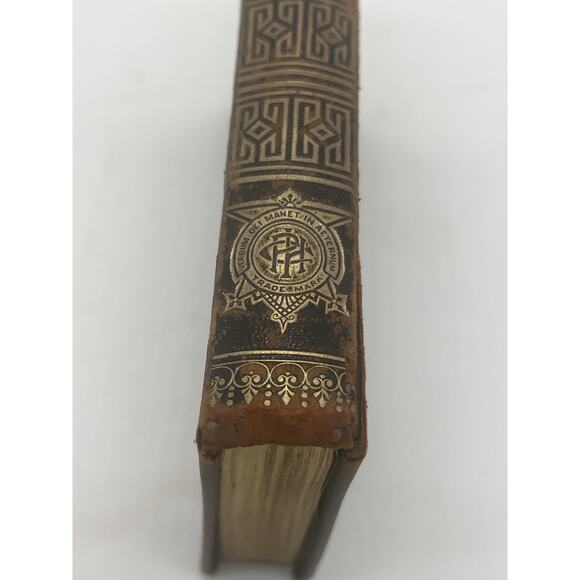 Vintage 1908 Prayer Book by Katharina Munsinger Hymnal Leather Cover 5.25”H - Picture 6 of 16